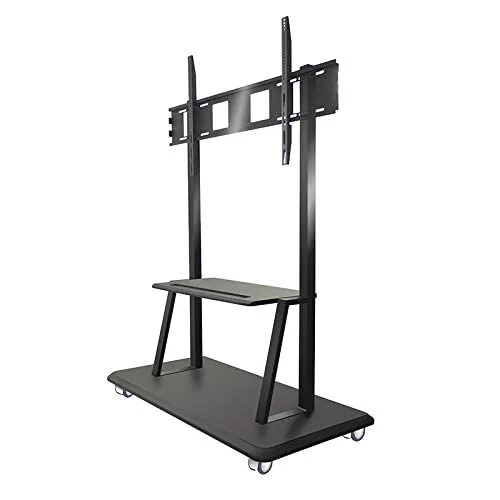 Interactive display stand for flat panels